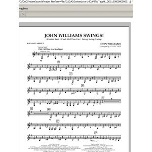 John Williams Swings! - Bb Bassklarinette