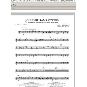 John Williams Swings! - Bb Tenor Saxophone
