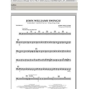 John Williams Swings! - Posaune 3