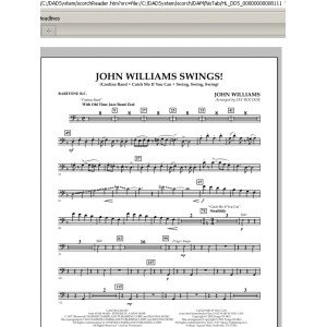 John Williams Swings! - Baritone B.C.