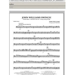 John Williams Swings! - String Bass