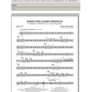 John Williams Swings! - Percussion