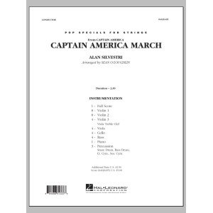 Captain America Marsch - Partitur