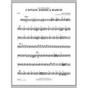 Captain America March - Bass
