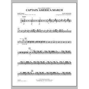Captain America March - Percussion