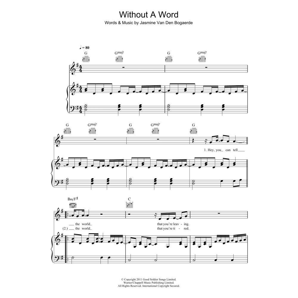 Without A Word