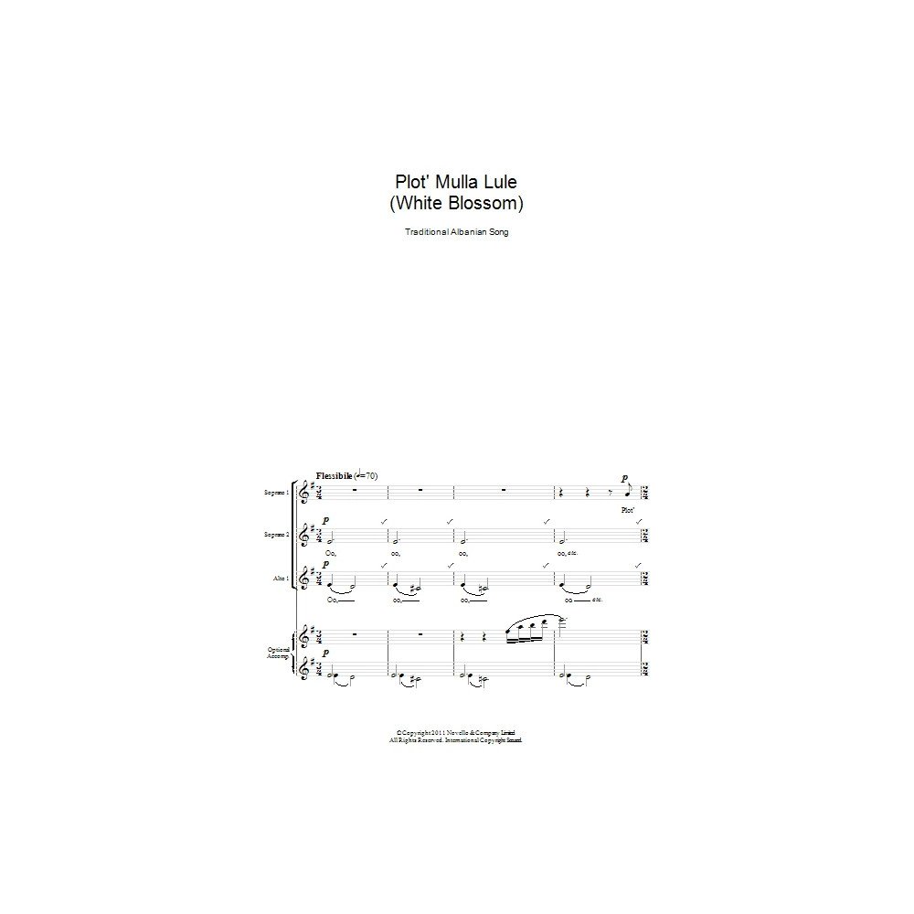 Plot' Mulla Lule (White Blossom)