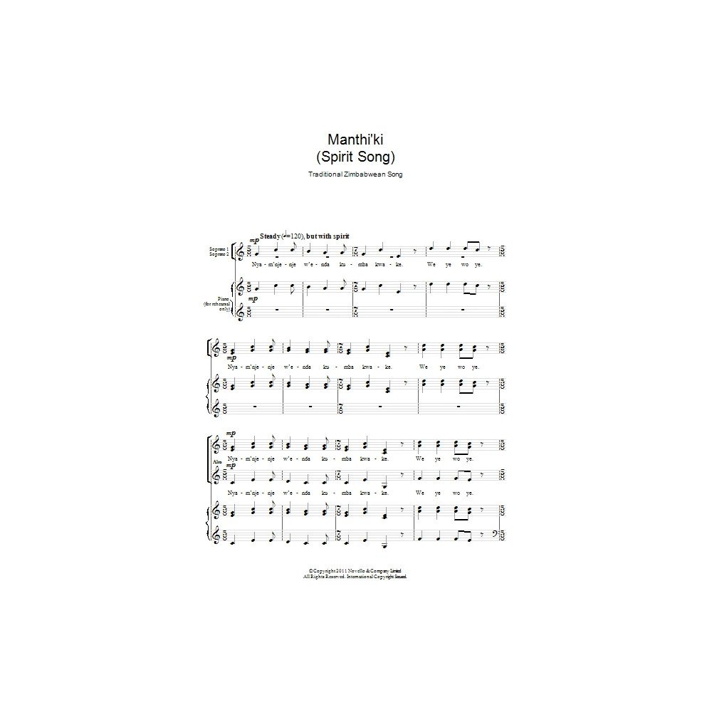 Manthi'ki (Spirit Song)