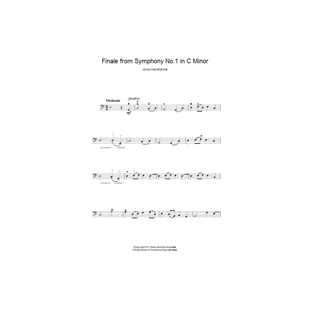 Finale From Symphony No.1 In C Minor