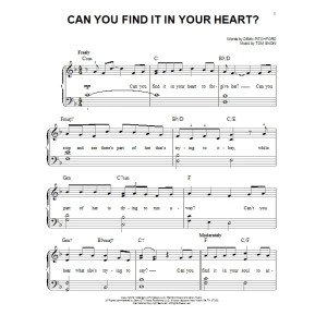 Can You Find It In Your Heart?
