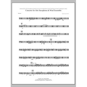 Konzert für Altsaxophon und Blasensemble - Fagott