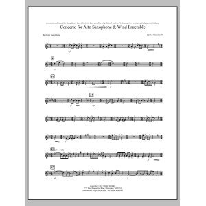 Konzert für Altsaxophon und Blasensemble - Es-Baritonsaxophon