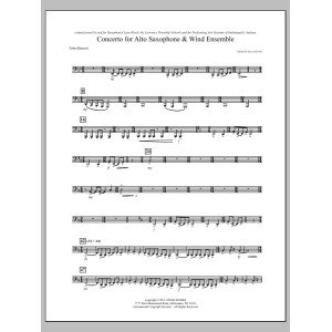 Concerto For Alto Saxophone And Wind Ensemble - Tuba