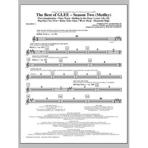 The Best Of Glee (Season Two Medley) - Bb Trumpet 1