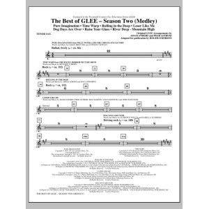 The Best Of Glee (Season Two Medley) - Bb Tenor Saxophone