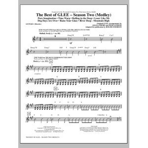The Best Of Glee (Season Two Medley) - Guitar 1