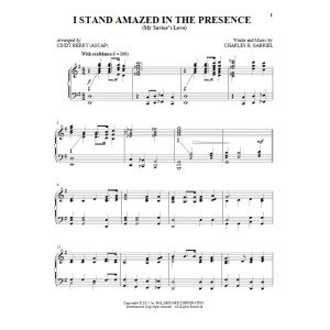 I Stand Amazed In The Presence (My Savior's Love)