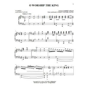 O Worship The King