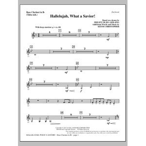 Hallelujah, What A Savior! - Bass Clarinet (sub. Tuba)