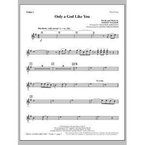 Only A God Like You - Violin 1