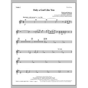 Only A God Like You - Violin 2