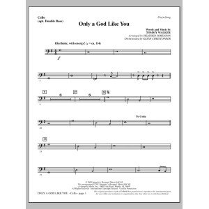 Only A God Like You - Cello/Bass