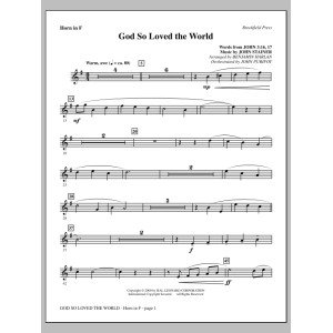 God So Loved The World Chamber Orchestra - F Horn