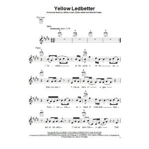 Yellow Ledbetter