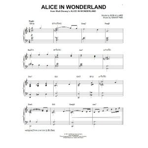 Alice In Wonderland [Jazz version] (arr. Brent Edstrom)