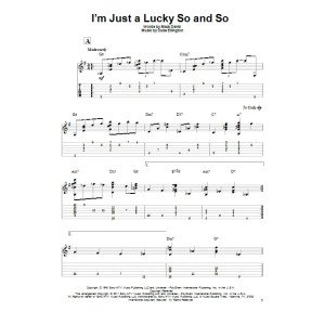I'm Just A Lucky So And So