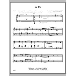 Ja-Da - Piano