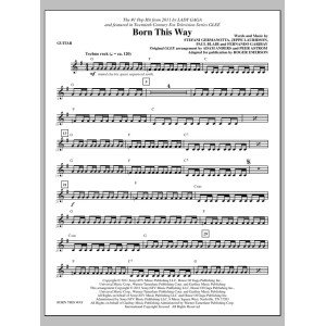 Born This Way - Electric Guitar