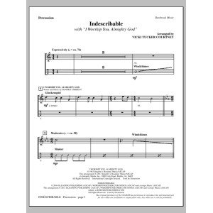 Indescribable - Percussion