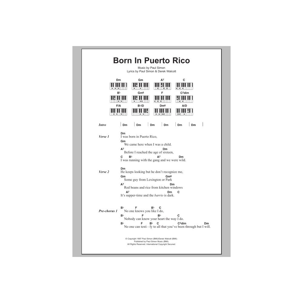 Born In Puerto Rico