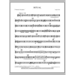 Ritual - Eb Baritone Saxophone