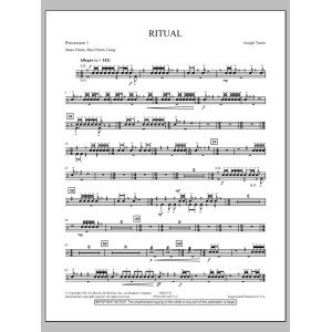 Ritual - Percussion 1