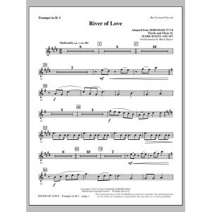 River Of Love - Bb Trumpet 1