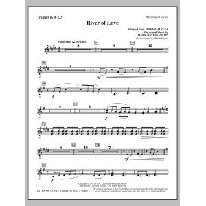 River Of Love - Bb Trumpet 2,3