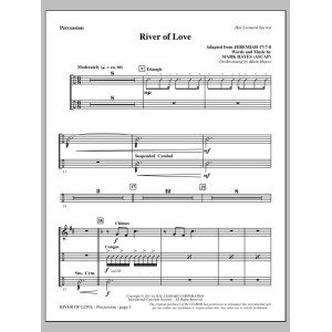 River Of Love - Percussion