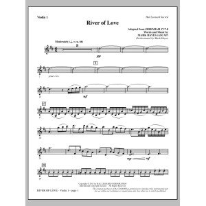 River Of Love - Violine 1