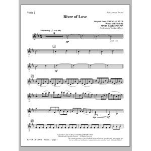 River Of Love - Violin 2
