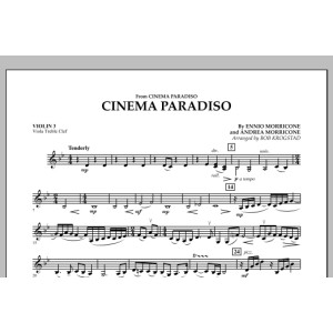 Cinema Paradiso - Violin 3 (Viola Treble Clef)