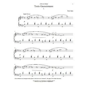 Gnossienne No. 1