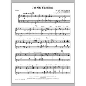I'm Old Fashioned - Piano