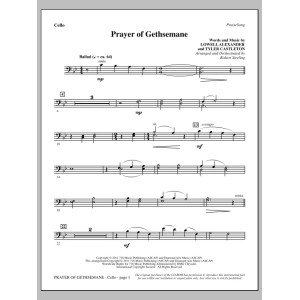 Prayer Of Gethsemane - Cello