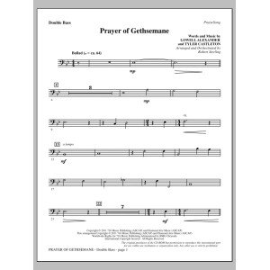 Prayer Of Gethsemane - Double Bass