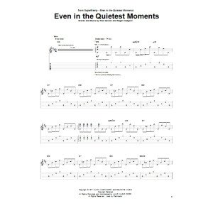 Even In The Quietest Moments