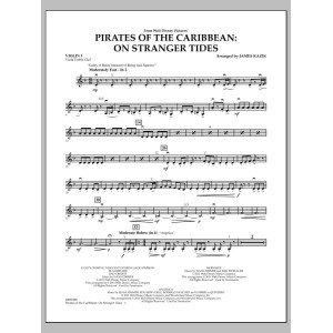 Pirates Of The Caribbean: On Stranger Tides - Violin 3 (Viola Treble Clef)