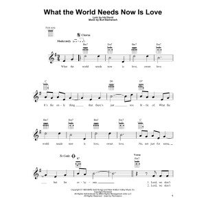 What The World Needs Now Is Love