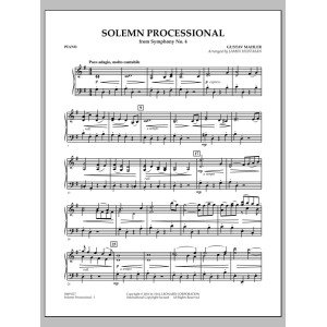 Solemn Processional (from "Symphony No. 4") - Piano